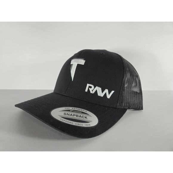 YP Yupoong Classics Logo Letter "T" RAW Baseball Hat Cap Snapback - Picture 2 of 5